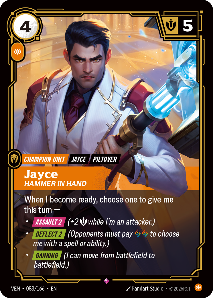 Jayce, Hammer in Hand — Riftbound VEN-088/166