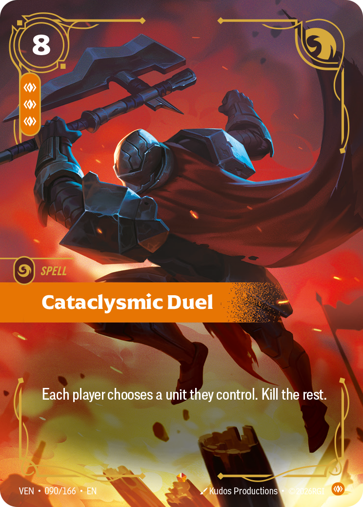 Cataclysmic Duel — Riftbound VEN-090/166