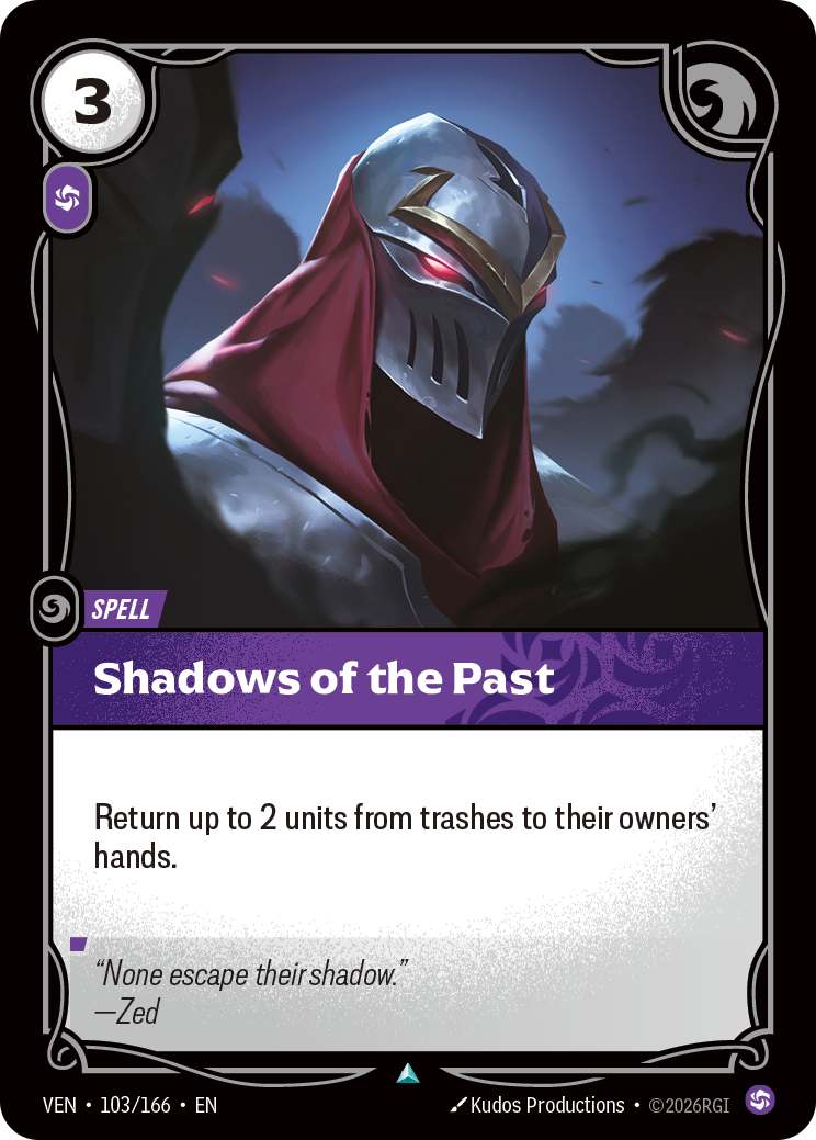 Shadows of the Past — Riftbound VEN-103/166