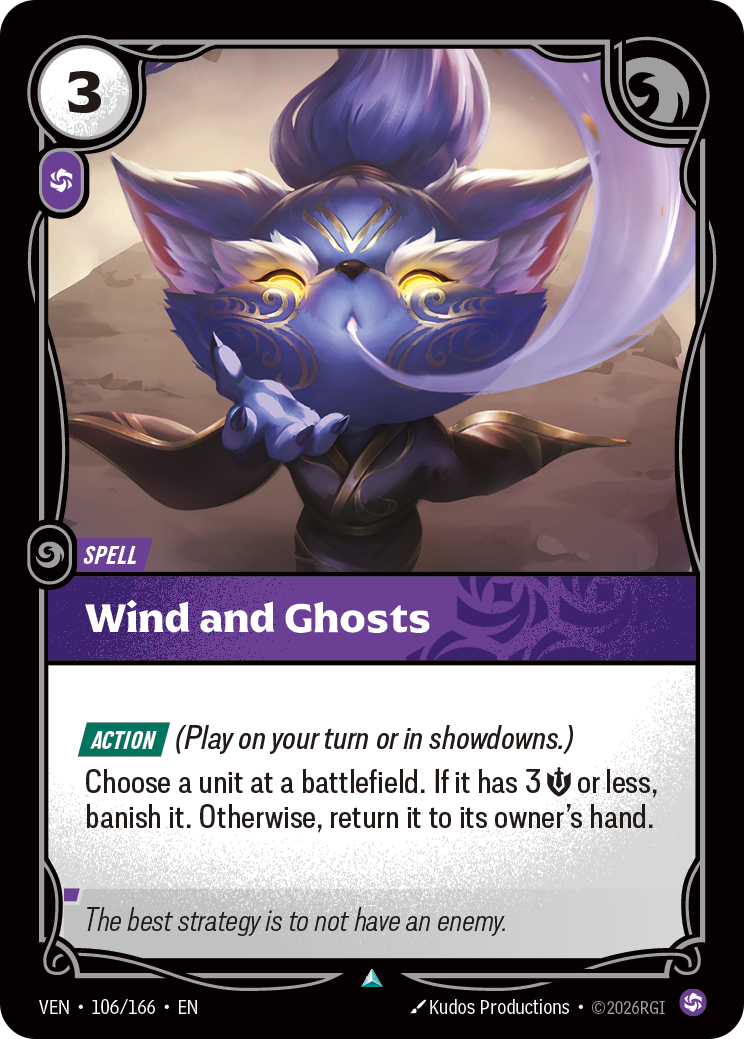 Wind and Ghosts — Riftbound VEN-106/166