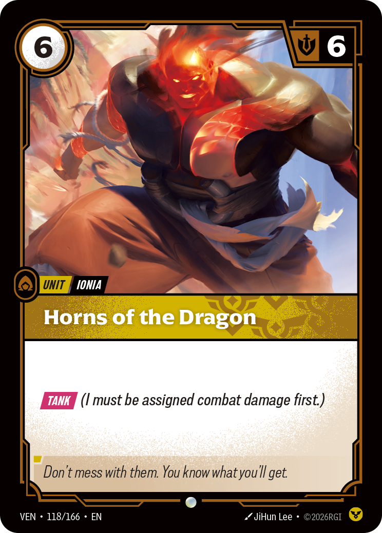 Horns of the Dragon — Riftbound VEN-118/166