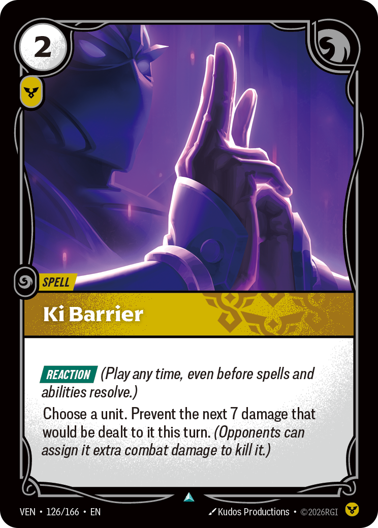 Ki Barrier — Riftbound VEN-126/166
