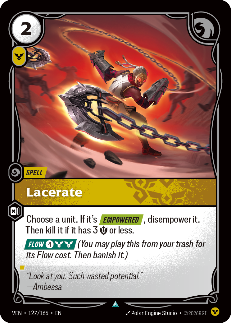 Lacerate — Riftbound VEN-127/166