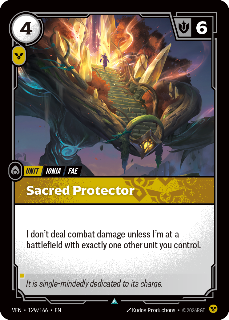 Sacred Protector — Riftbound VEN-129/166