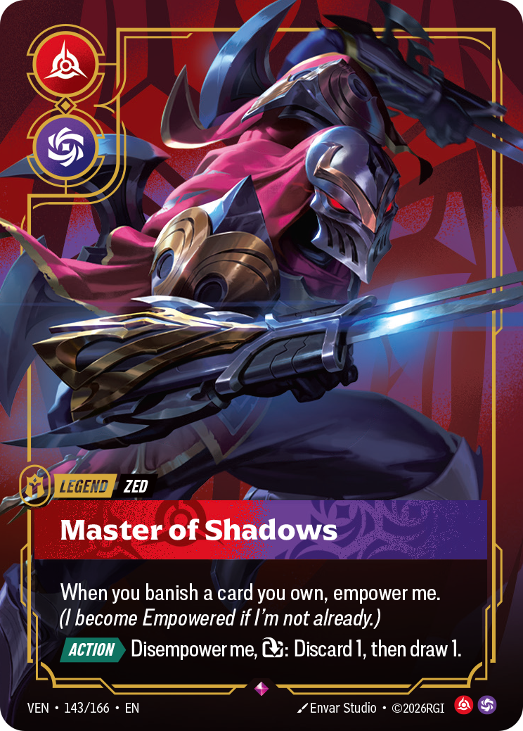Master of Shadows — Riftbound VEN-143/166