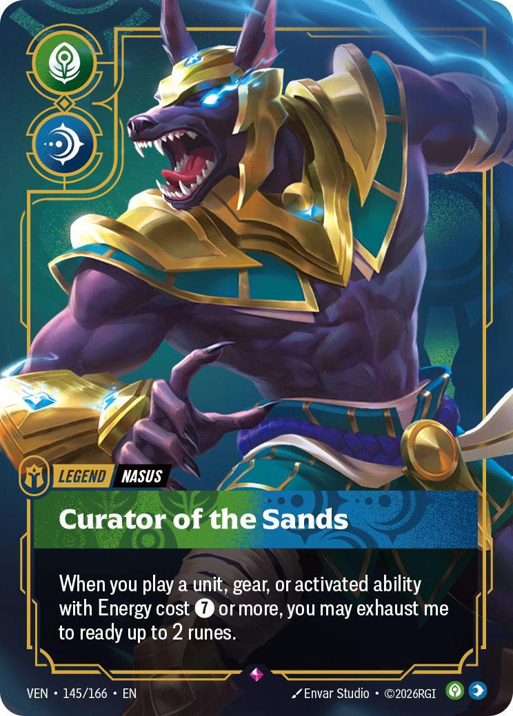 Curator of the Sands — Riftbound VEN-145/166