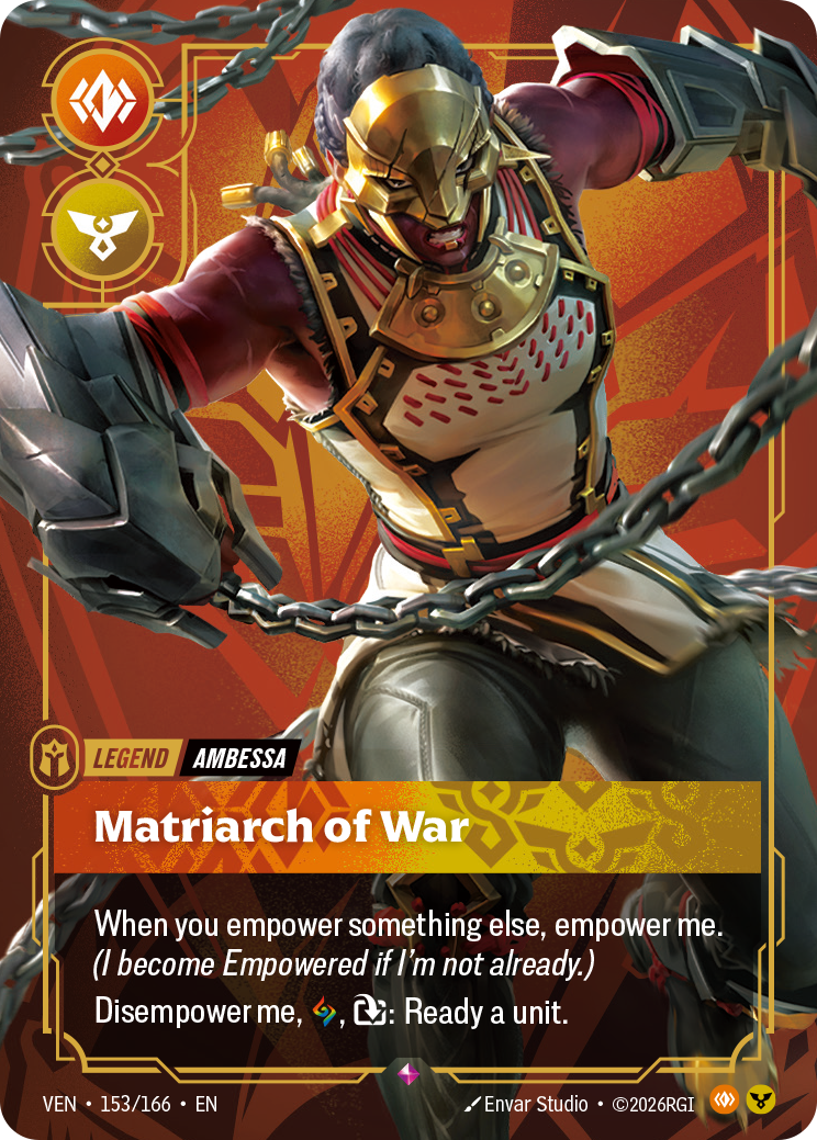Matriarch of War — Riftbound VEN-153/166