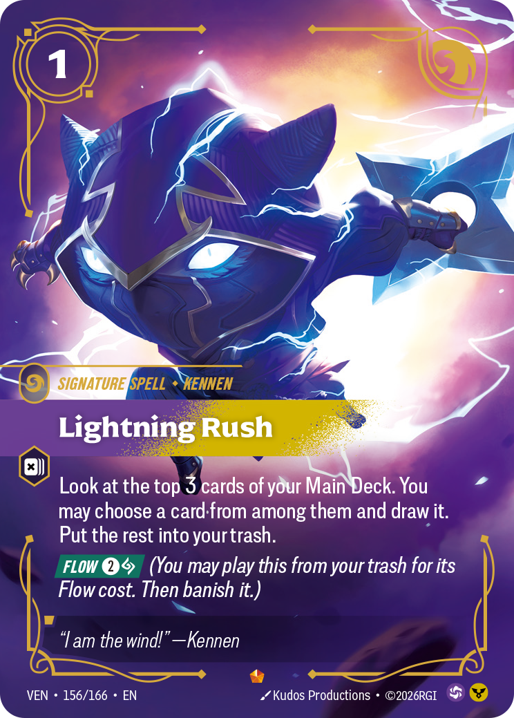 Lightning Rush — Riftbound VEN-156/166