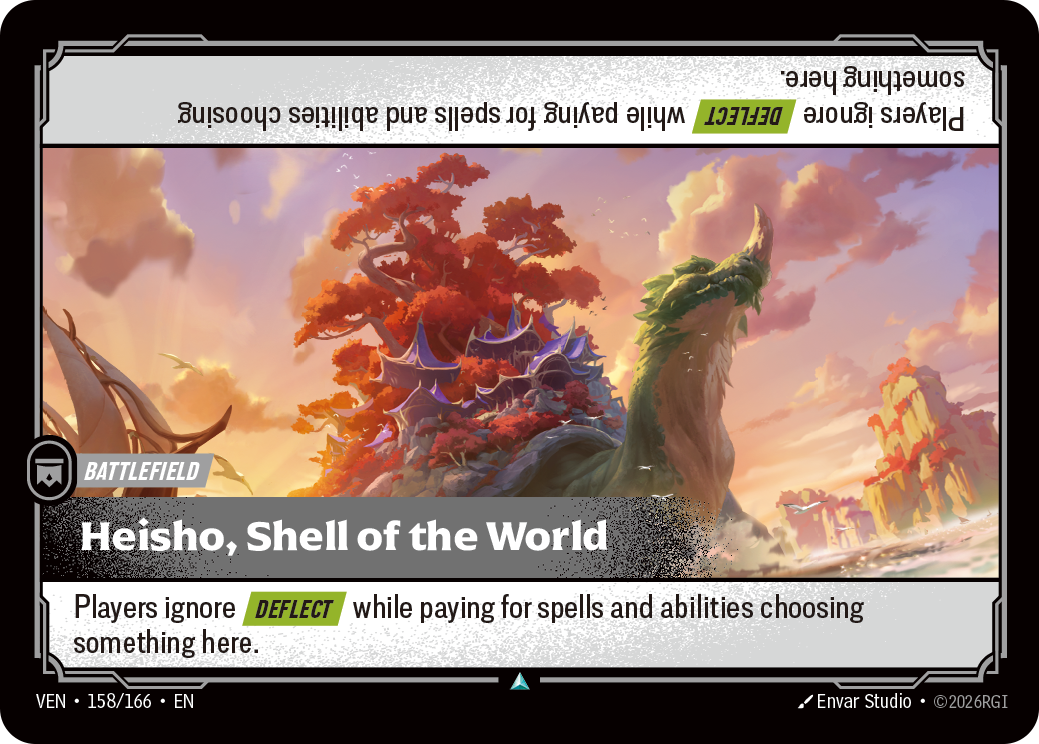 Heisho, Shell of the World — Riftbound VEN-158/166