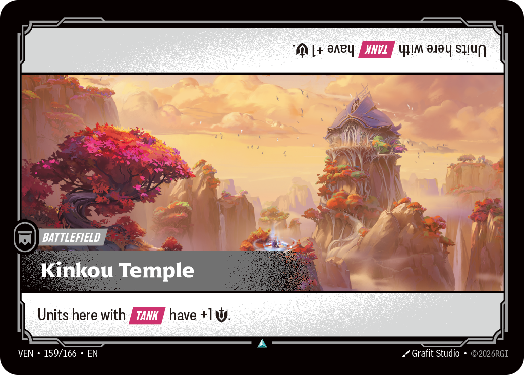 Kinkou Temple — Riftbound VEN-159/166