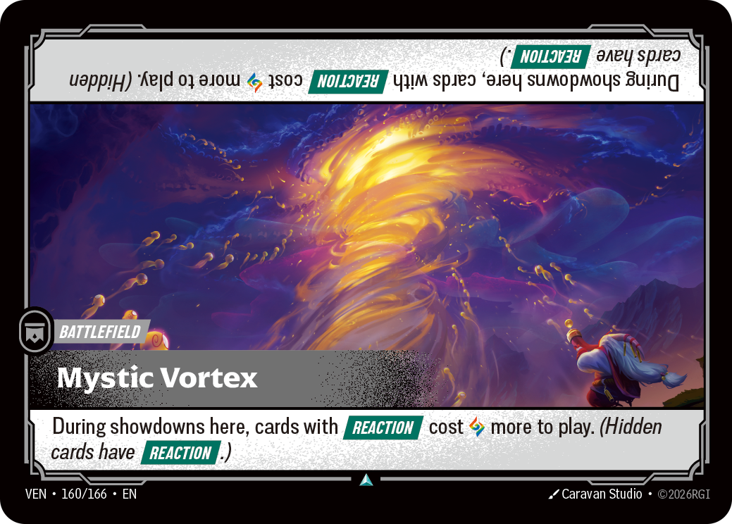Mystic Vortex — Riftbound VEN-160/166