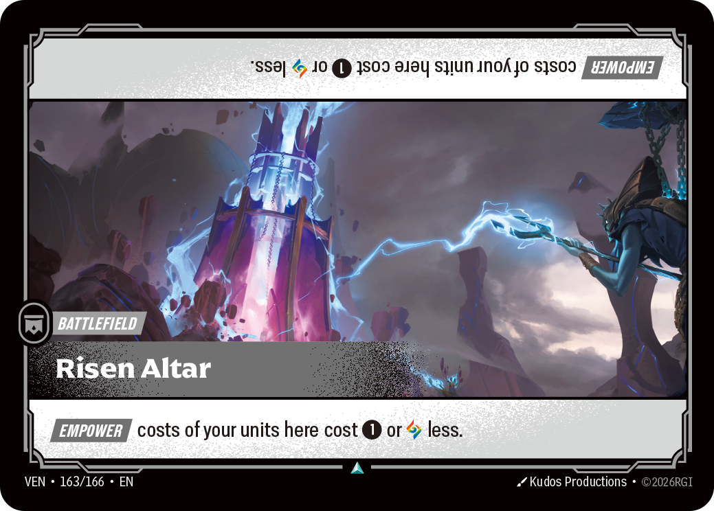Risen Altar — Riftbound VEN-163/166