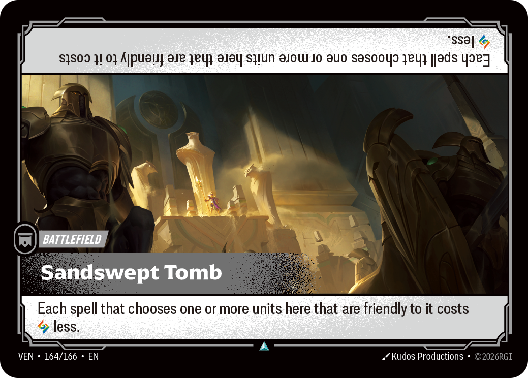 Sandswept Tomb — Riftbound VEN-164/166