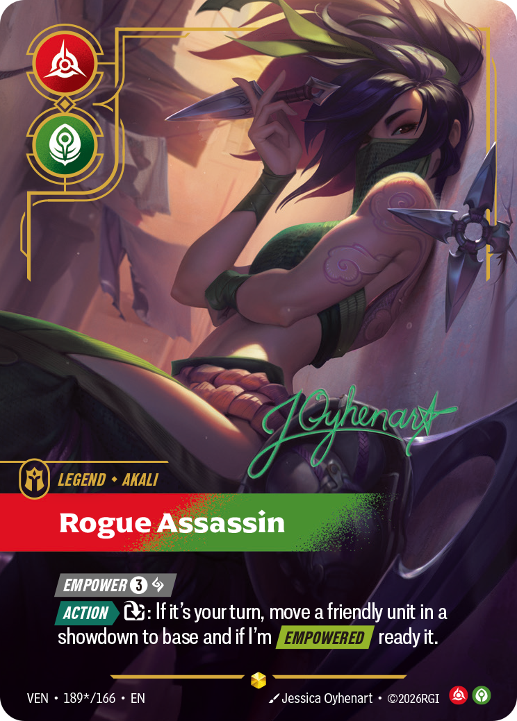 Rogue Assassin — Riftbound VEN-189*/166
