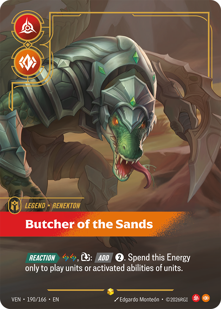 Butcher of the Sands — Riftbound VEN-190/166