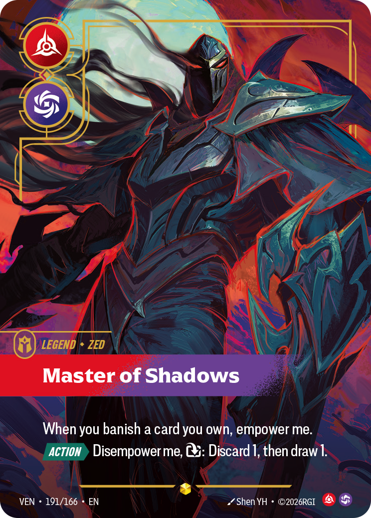 Master of Shadows — Riftbound VEN-191/166