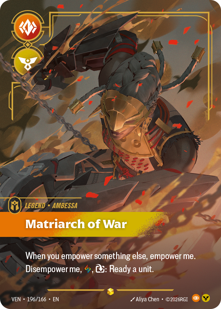 Matriarch of War — Riftbound VEN-196/166