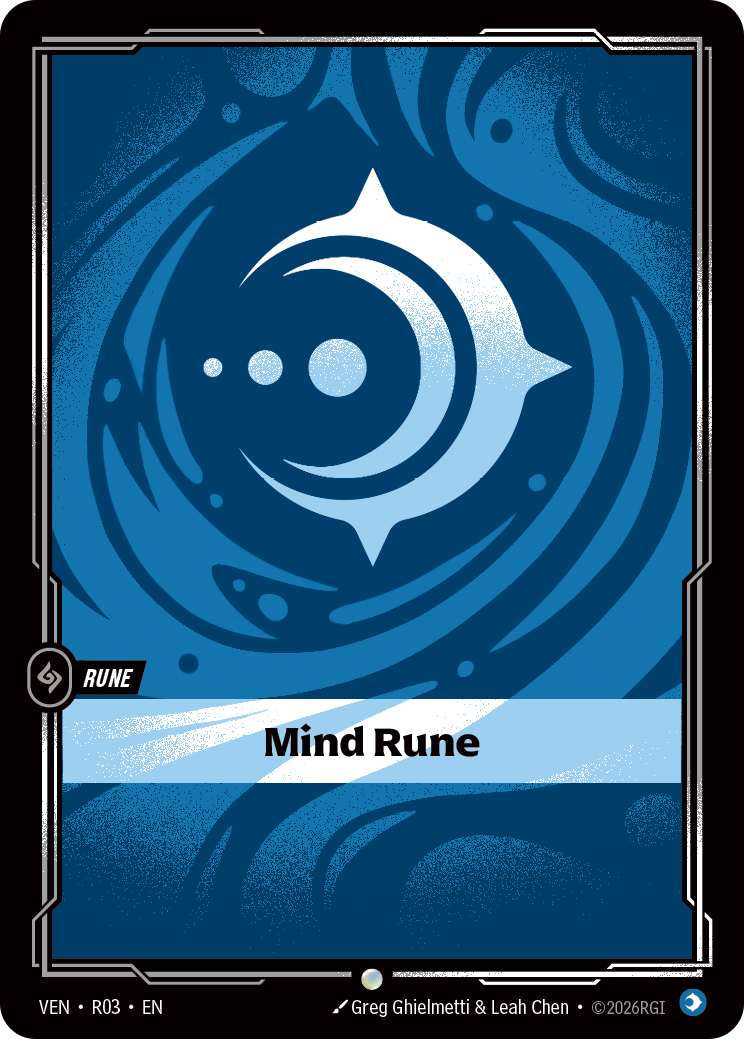 Mind Rune — Riftbound VEN-R03