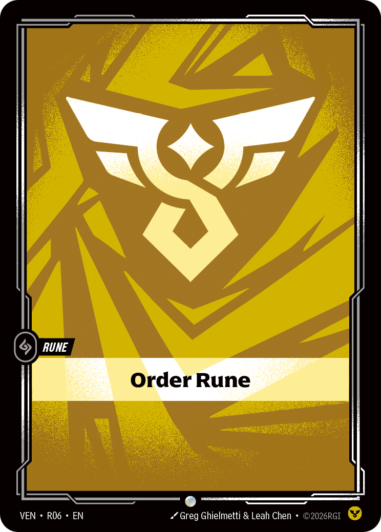 Order Rune — Riftbound VEN-R06