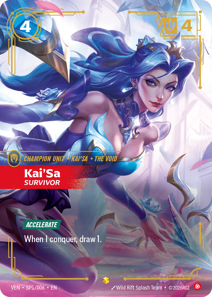 Kai'Sa, Survivor — Riftbound VEN-SP1/006