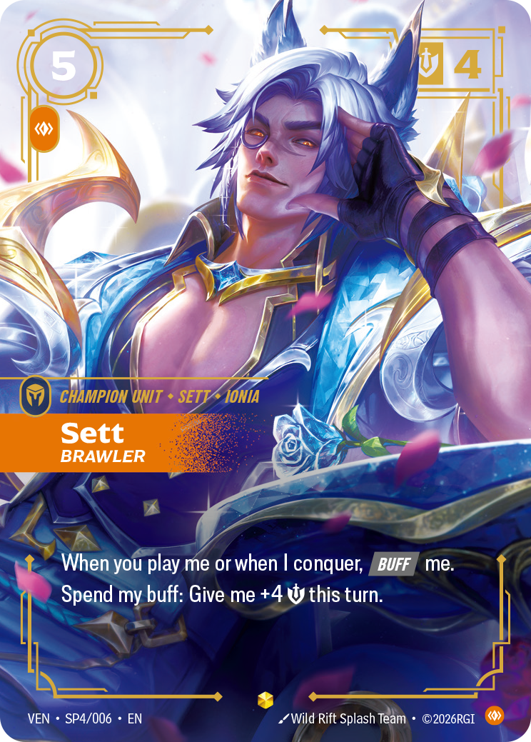 Sett, Brawler — Riftbound VEN-SP4/006