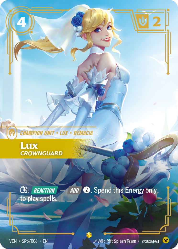 Lux, Crownguard — Riftbound VEN-SP6/006